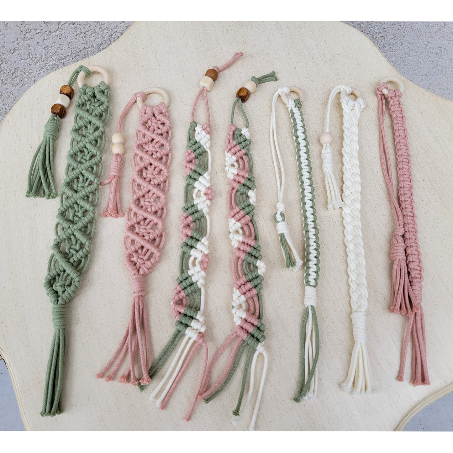 Hand Braided Bookmarks