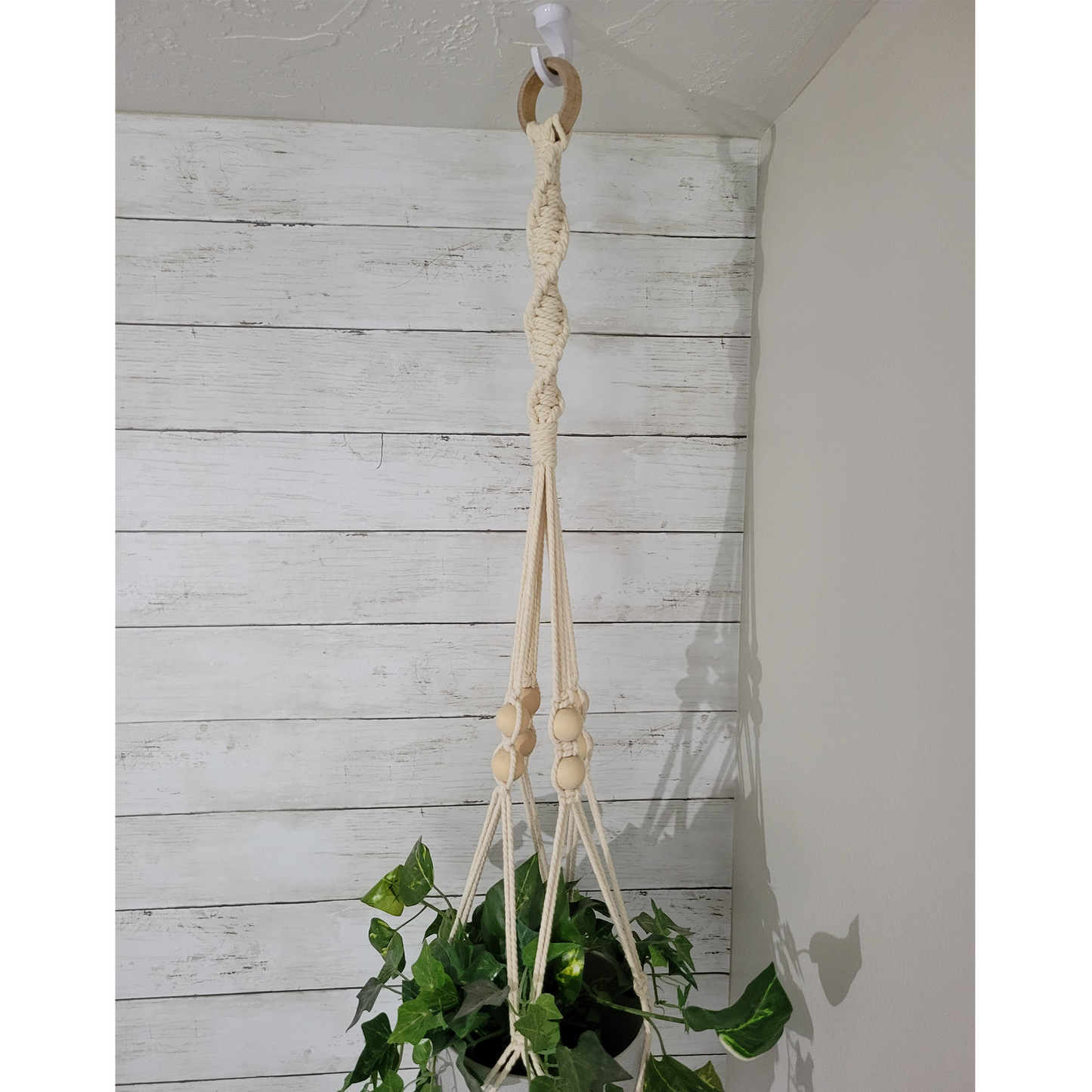 Hand-Knotted Macramé Hanging Plant Holders