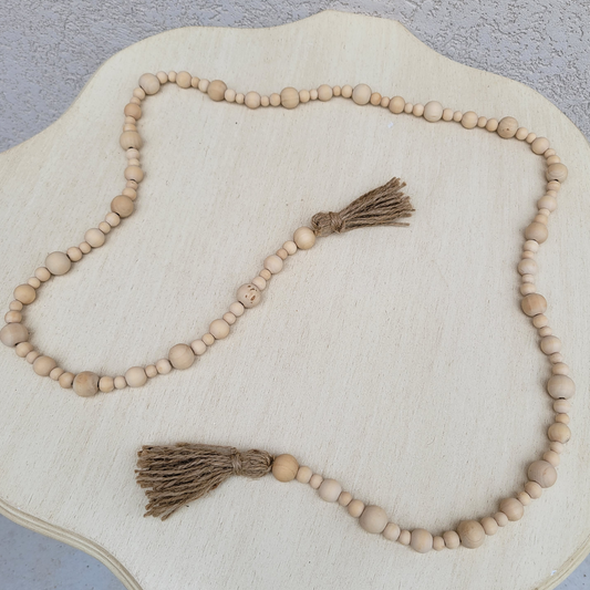 Decorative Wooden Bead Ropes